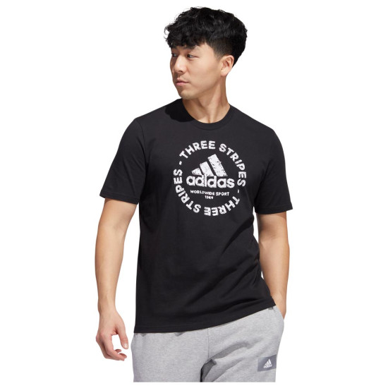 Adidas Ανδρική κοντομάνικη μπλούζα Adidas Ανδρική κοντομάνικη μπλούζα